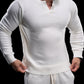 Ribbed V Neck Premium Sweater - Ahaselected