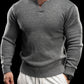 Ribbed V Neck Premium Sweater - Ahaselected
