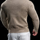 Ribbed V Neck Premium Sweater - Ahaselected