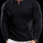 Ribbed V Neck Premium Sweater - Ahaselected