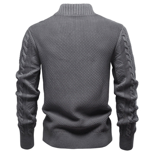 Men's Woolen Jacket Coat - Ahaselected