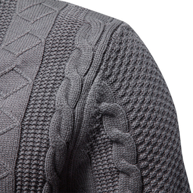 Men's Woolen Jacket Coat - Ahaselected