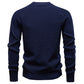 Men's Casual Sweater Solid Color Sweater - Ahaselected