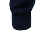 Men’s Textured Half-Zip Knit Sweater - Ahaselected
