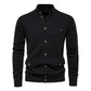 Classic Button-Up Knit Cardigan - Ahaselected
