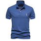 Men’s Cotton Blend Embroidered Polo Shirt