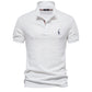 Men’s Cotton Blend Embroidered Polo Shirt
