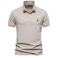 Men’s Cotton Blend Embroidered Polo Shirt