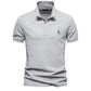Men’s Cotton Blend Embroidered Polo Shirt