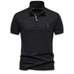 Men’s Cotton Blend Embroidered Polo Shirt