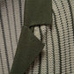 Men’s Striped Knit Button Polo Shirt