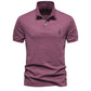 Men’s Cotton Blend Embroidered Polo Shirt