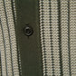 Men’s Striped Knit Button Polo Shirt