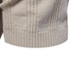 Men’s Striped Textured Knit Polo Shirt