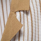 Men’s Striped Knit Button Polo Shirt