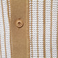 Men’s Striped Knit Button Polo Shirt