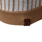 Men’s Striped Knit Button Polo Shirt