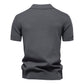 Men’s Minimalist Knit Polo Shirt