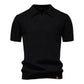 Men’s Minimalist Knit Polo Shirt