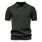 Men’s Minimalist Knit Polo Shirt