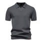 Men’s Minimalist Knit Polo Shirt