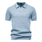 Men’s Minimalist Knit Polo Shirt