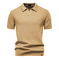 Men’s Minimalist Knit Polo Shirt