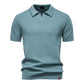 Men’s Minimalist Knit Polo Shirt