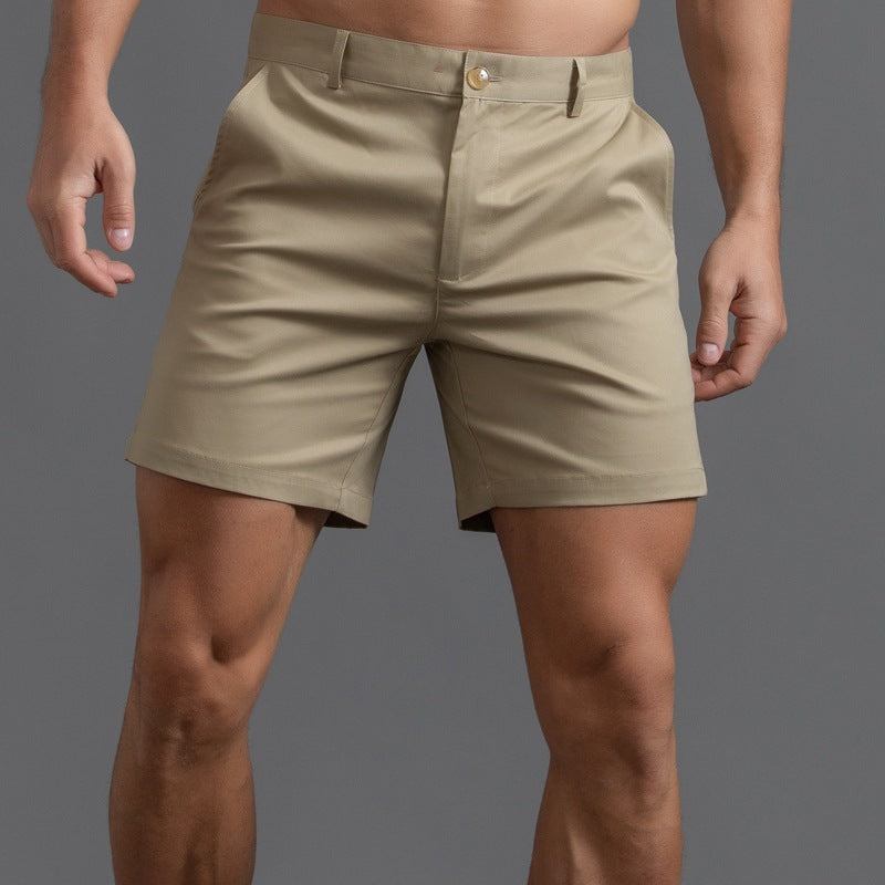 Men’s Stretch Cotton Chino Shorts- 6“ Inseam