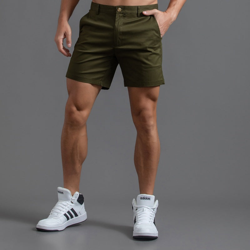 Men’s Stretch Cotton Chino Shorts- 6“ Inseam