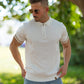 Striped Everyday Polo Knit Shirt - Ahaselected