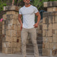 365 Twill Chino Stretch Cotton Pants - Ahaselected