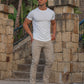 365 Twill Chino Stretch Cotton Pants - Ahaselected