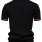 Striped Everyday Polo Knit Shirt - Ahaselected